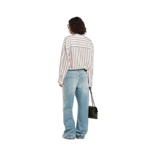 Cotton Denim Trousers