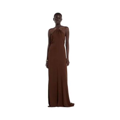 Silk CrÊPe Long Dress