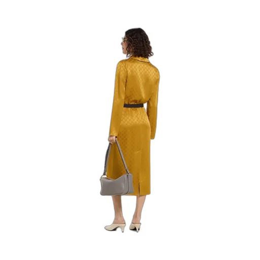Gg Acetate Jacquard Dress