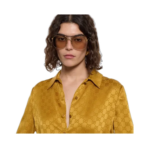 Gg Acetate Jacquard Dress
