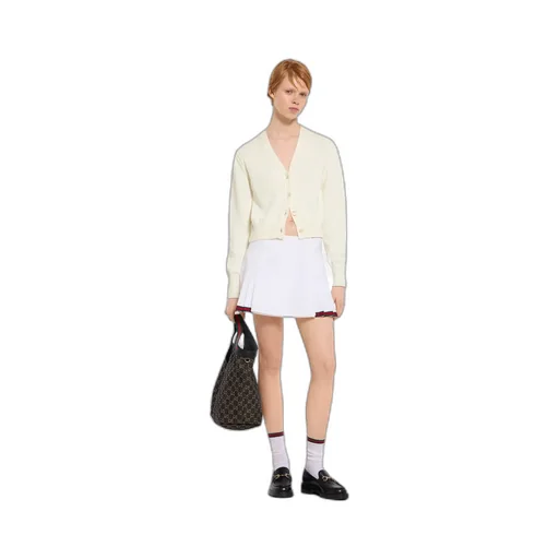 Cotton Cardigan With Embroidery