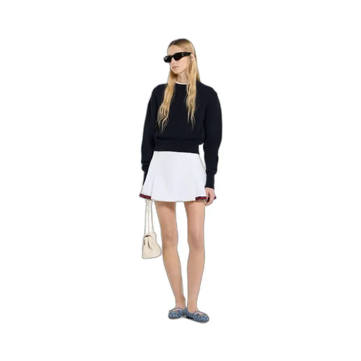 Cotton Sweatshirt With Embroidery