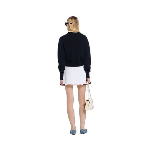 Cotton Sweatshirt With Embroidery