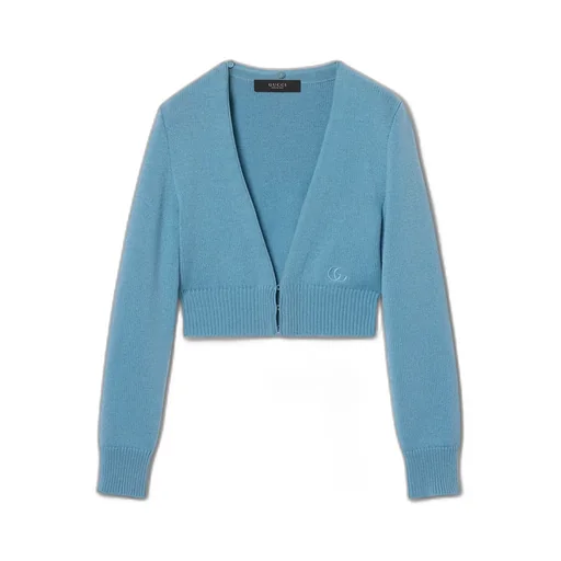 Knit Wool Cashmere Cardigan