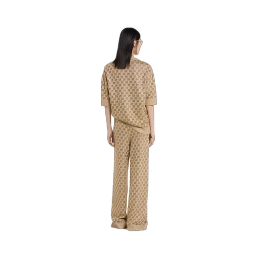 Wool Cashmere Jumper With Crystals