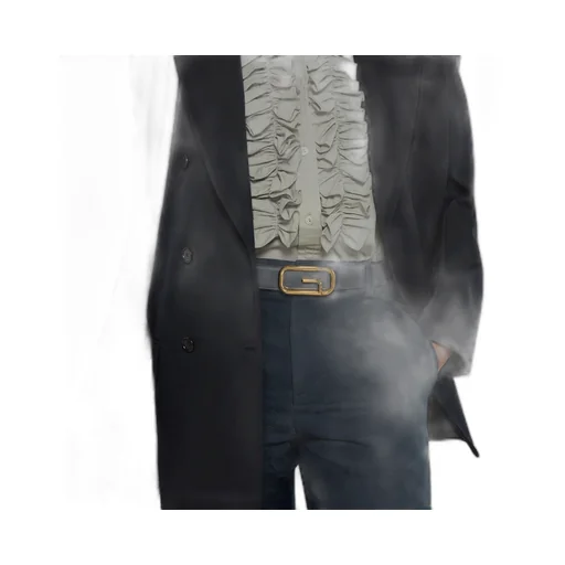 Gg Cotton Gabardine Trousers