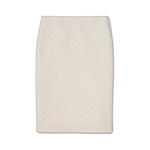 Gg Cotton Gabardine Skirt