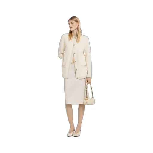 Gg Cotton Gabardine Skirt
