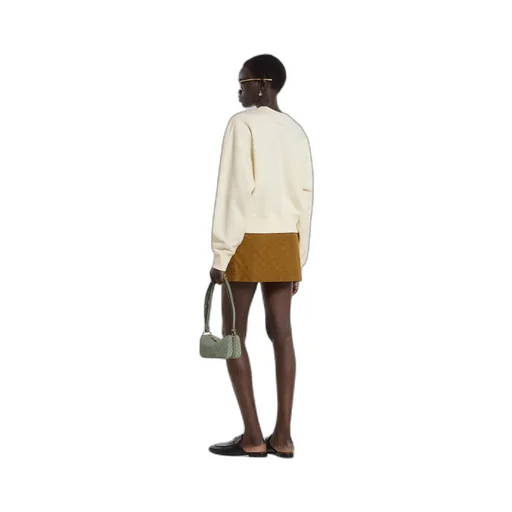 Cotton Jersey Sweatshirt With Print