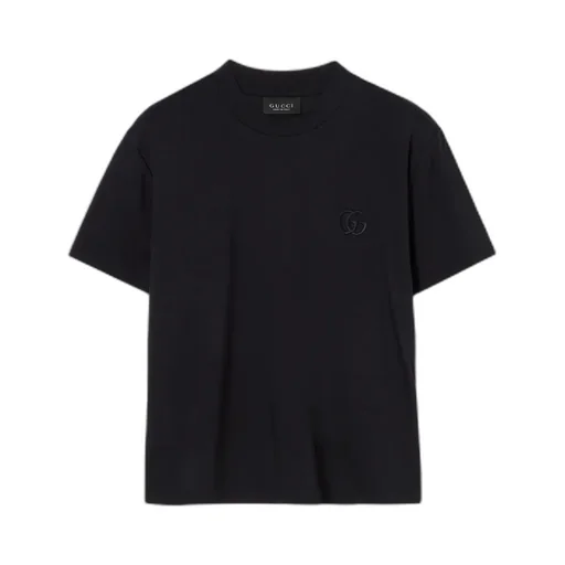 Rayon Jersey T-Shirt With Embroidery