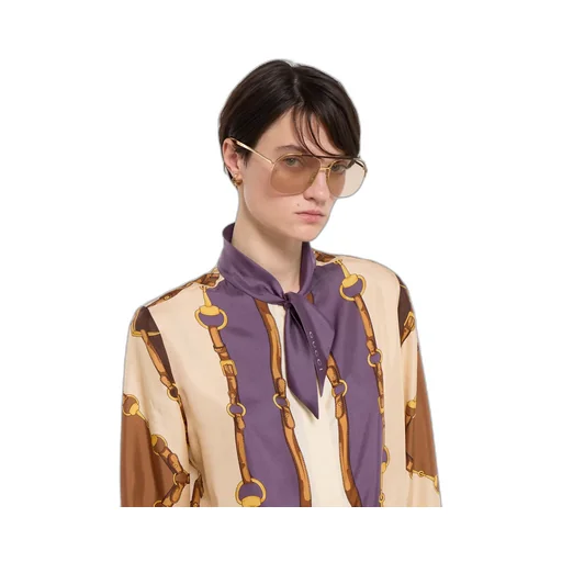 Printed Silk Till Shirt