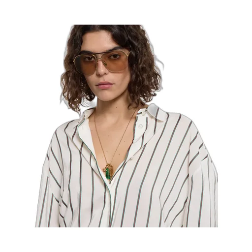 Web Silk Jacquard Shirt