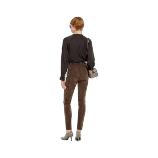 Horsebit Silk Jacquard Shirt