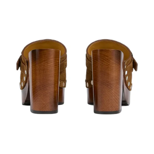 Platform Clog With Double G