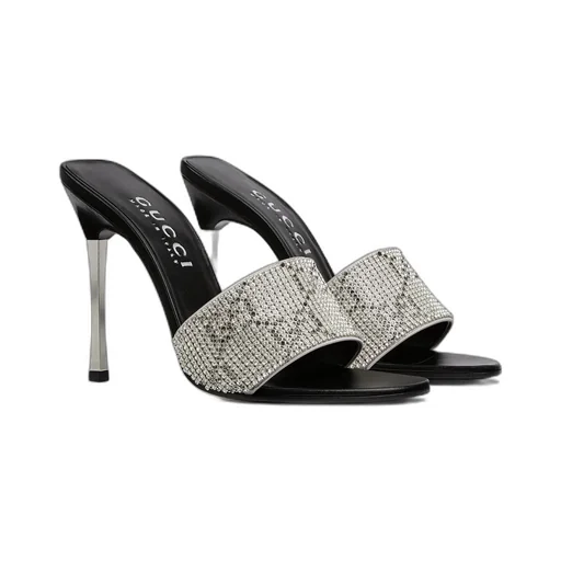 Crystal Bombshell Slide Sandal