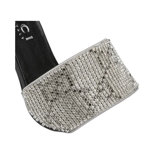 Crystal Bombshell Slide Sandal