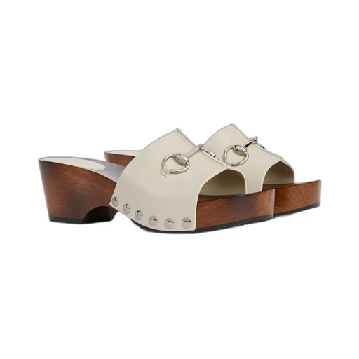 Platform Clog With Horsebit