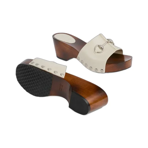 Platform Clog With Horsebit