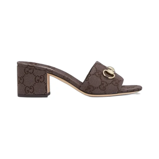 Slide Sandal With Horsebit