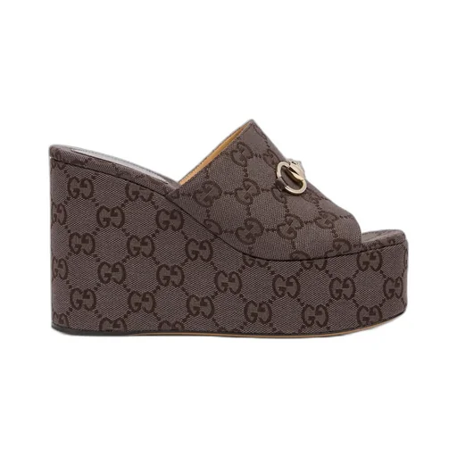Wedge Sandal With Horsebit