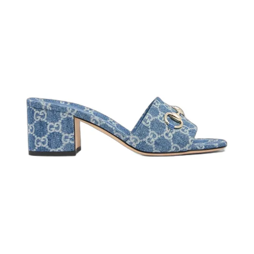 Slide Sandal With Horsebit