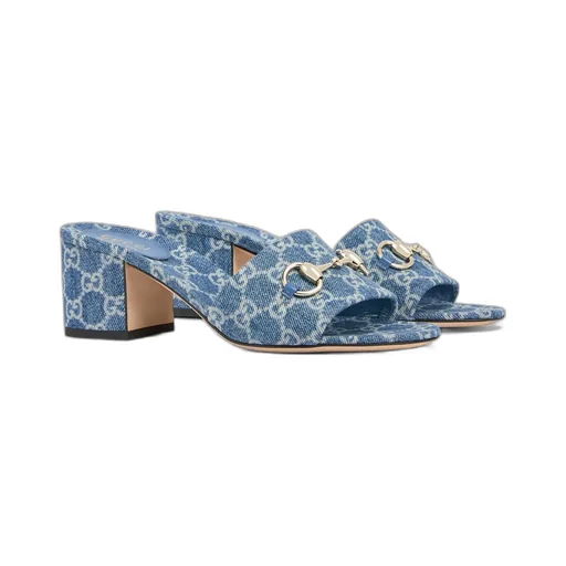 Slide Sandal With Horsebit