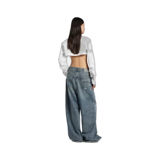 Low Crotch Baggy Jeans