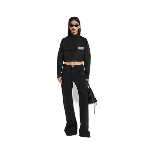Cropped Tracksuit Jacket