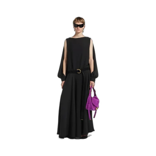 Long Sleeve Balloon Dress