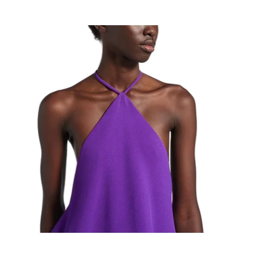Halter Balloon Mini Dress