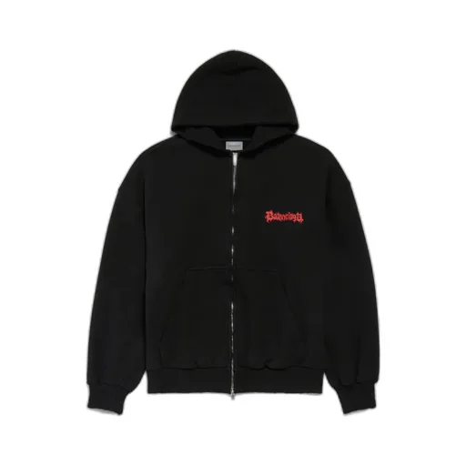 Salon De Couture Zip-Up Hoodie Regular Fit