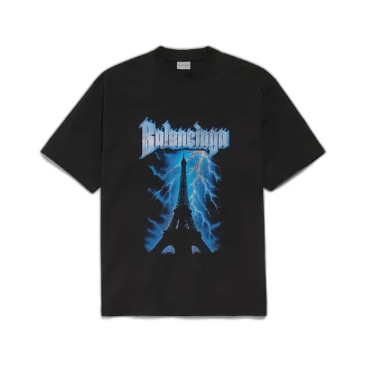 Paris Thunderstorm Oversized T-Shirt
