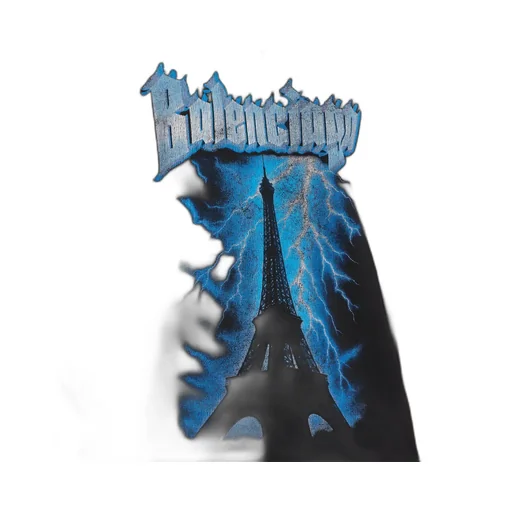 Paris Thunderstorm Oversized T-Shirt