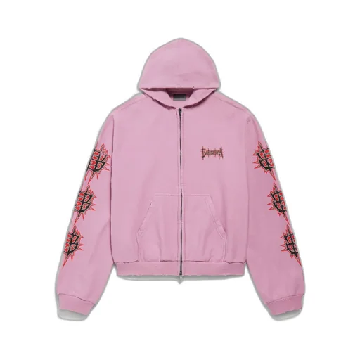 Sacré CŒUr Zip-Up Hoodie Medium Fit