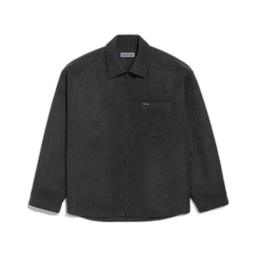 Brushed Wool Overshirt