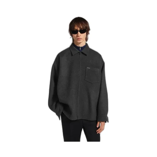 Brushed Wool Overshirt