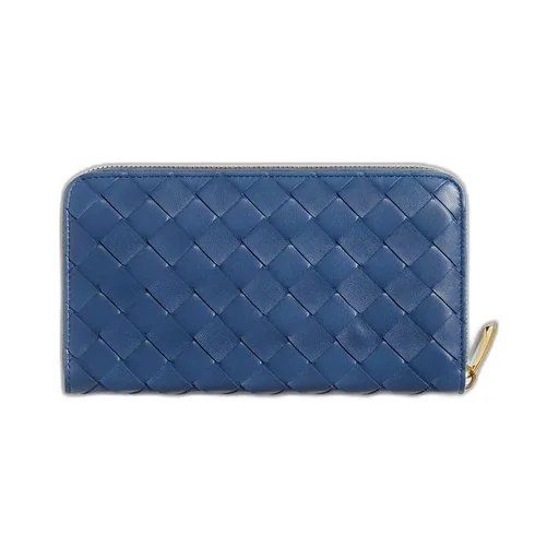 Intrecciato Zip Around Wallet