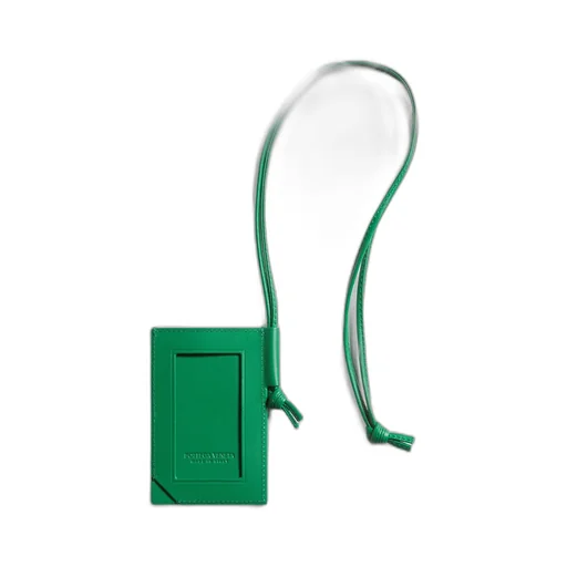 Intrecciato Stamp Badge Holder
