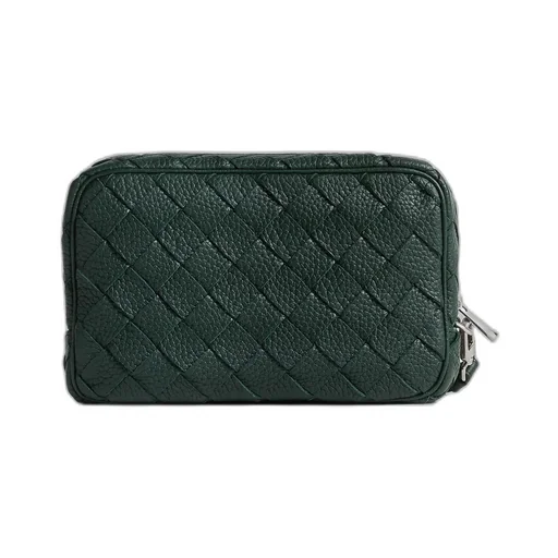 Intrecciato Small Pouch With Wristlet