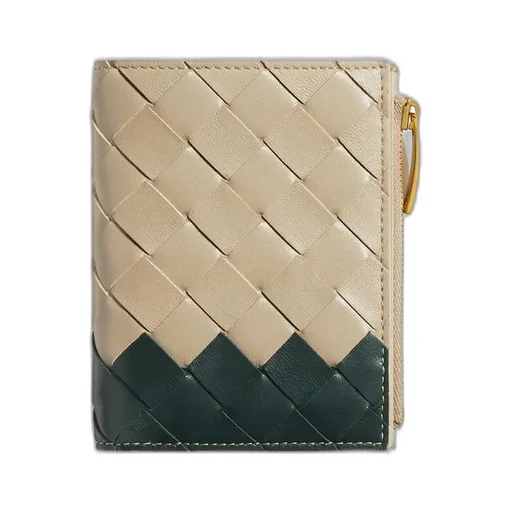 Intrecciato Small Bi-Fold Wallet