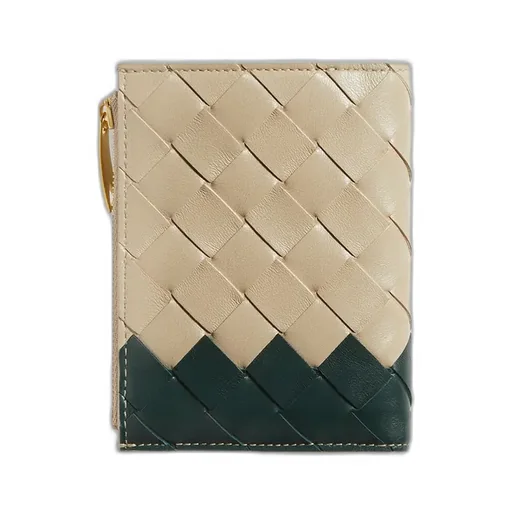 Intrecciato Small Bi-Fold Wallet