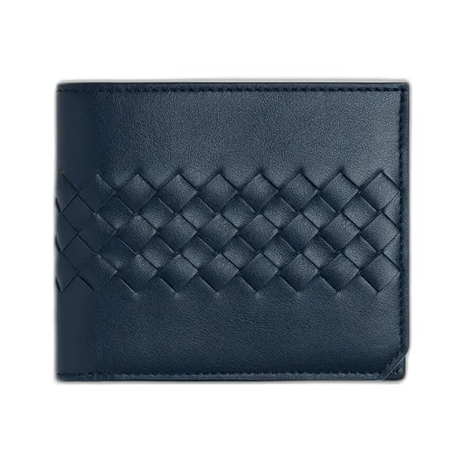Intrecciato Piccolo Bi-Fold Wallet With Coin Purse