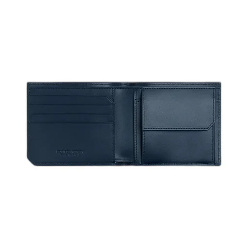Intrecciato Piccolo Bi-Fold Wallet With Coin Purse