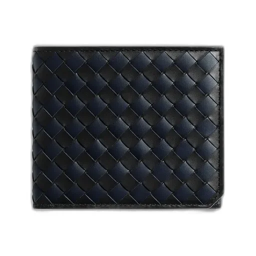 Intrecciato Piccolo Bi-Fold Wallet With Coin Purse
