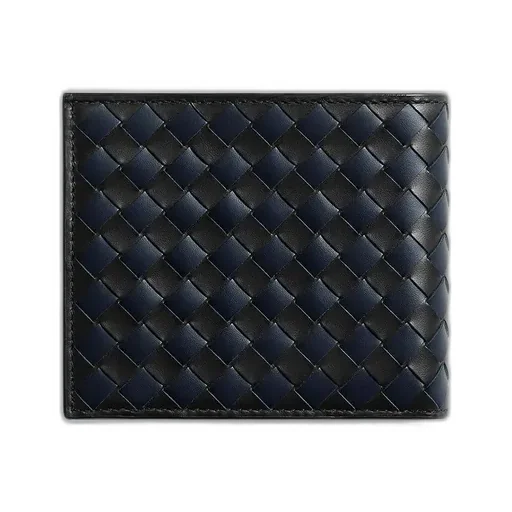 Intrecciato Piccolo Bi-Fold Wallet With Coin Purse