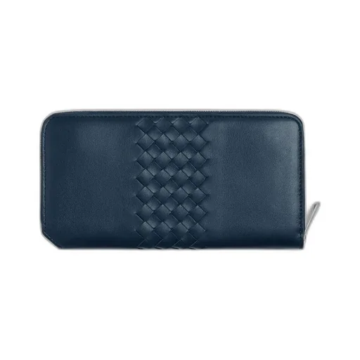 Intrecciato Piccolo Zip Around Wallet