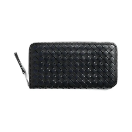 Intrecciato Piccolo Zip Around Wallet