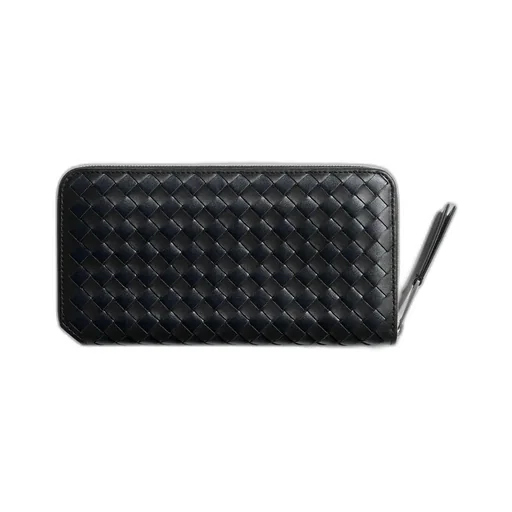 Intrecciato Piccolo Zip Around Wallet