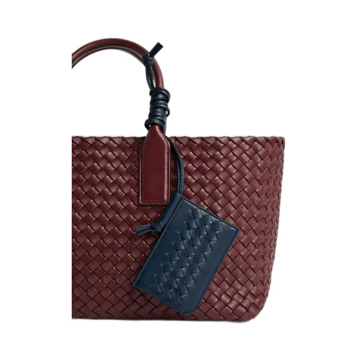 Intrecciato Piccolo Badge Holder