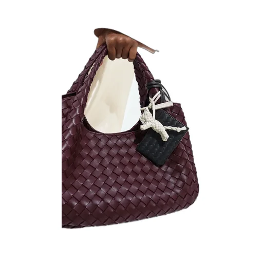 Intrecciato Piccolo Badge Holder